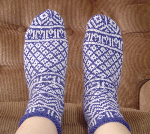 Mamluke socks - modeled