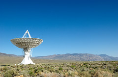 Radio Telescope in the desert