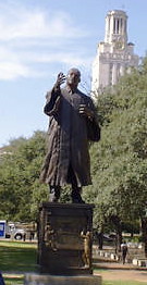 MLK statue on East Campus