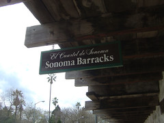 Sonoma Barracks - Sign