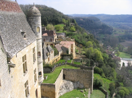 Castle of Beynac in Perigord (France)