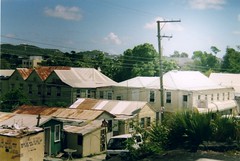 Antigua - St John's iron roofs