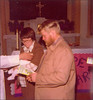 Amy's baptism in 1977