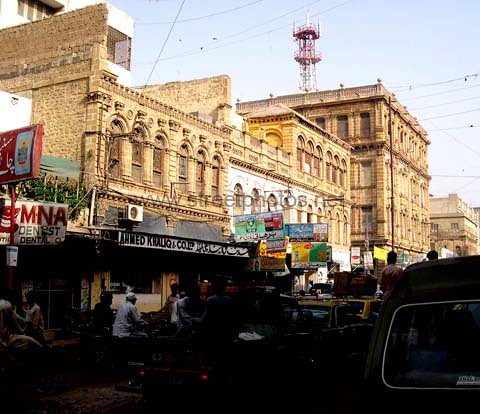 Market View - Old Town Karachi