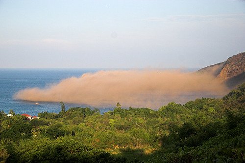 Flickr Image of Hawaiian Earthquake dust