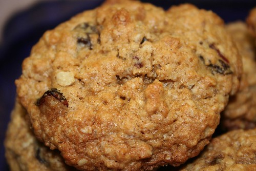 oatmeal raisin cranberry cookies