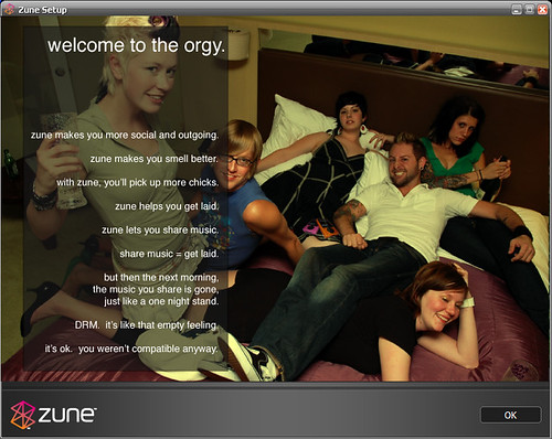 MS Zune/DRM ad spoof