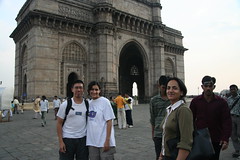 Fred and Shveta by Gateway of India