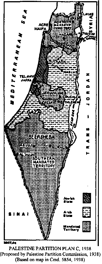 Peel Partition Plan C 1938