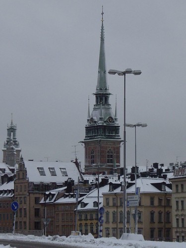 Old town - view from south island in stockholm