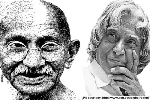 Gandhi & Kalam