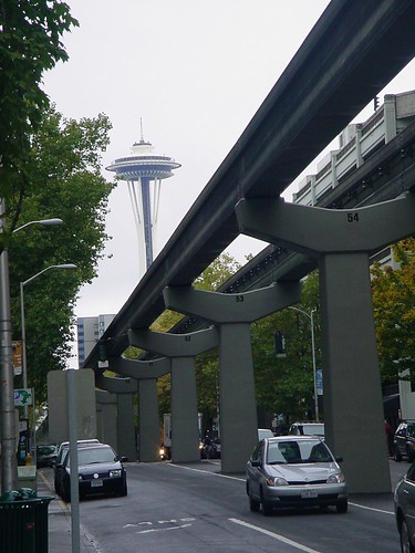 Space Needle and Monorail
