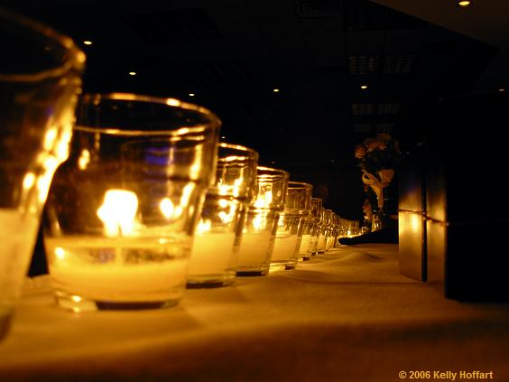 Row of Candles