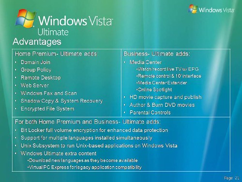 Vista Ultimate Premium