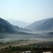 Early morning view of Chitral Valley from Hindu Kush Heights Hotel