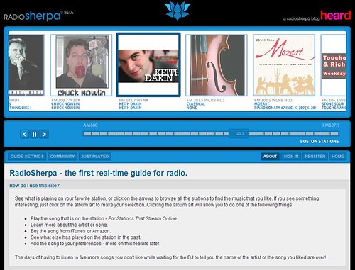RadioSherpa Guide