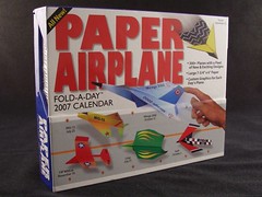 Paper Airplane Calendar