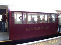 Island Line train in London Transport livery