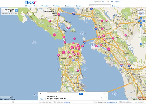 Flickr Explore your geotagged photos on a Map