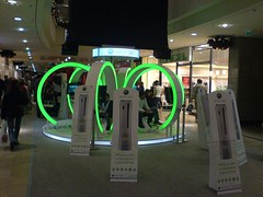 XBOX360 Demo station in Budapest