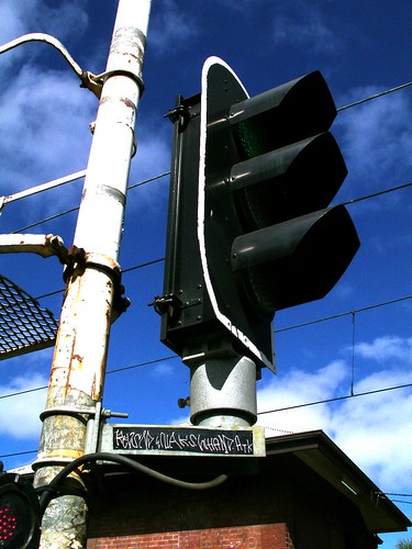 Traffic light for trams (tram light?)