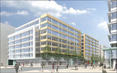 Rendering for the redevelopment of Waterside Mall in Southwest DC