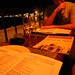 Ibiza - cenando en el puerto