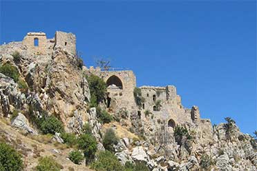 St Hellarion's Castle, Kyrenia, Cyprus