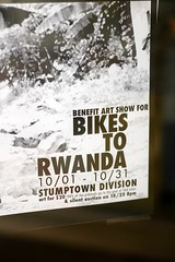 Bikes to Rwanda flyer