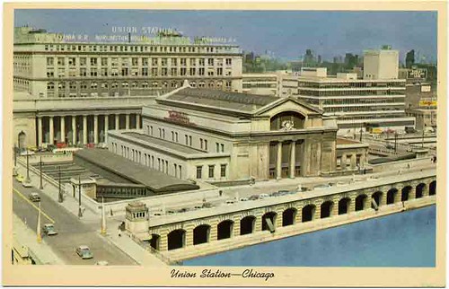 Postcard:  Chicago's Union Station