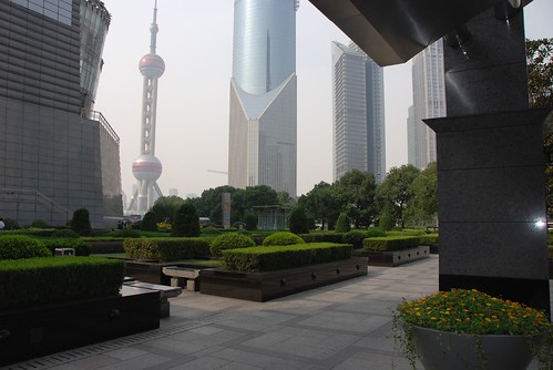 Shanghai : skyscrapers