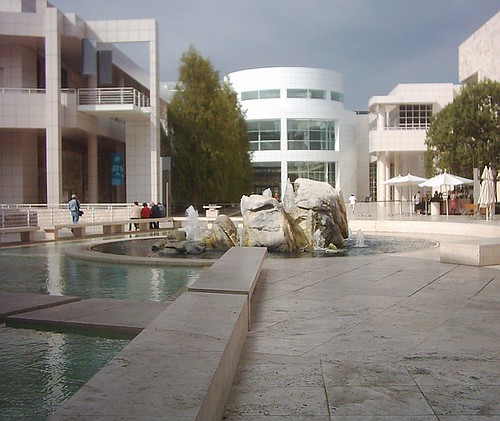 Getty Center central water feature