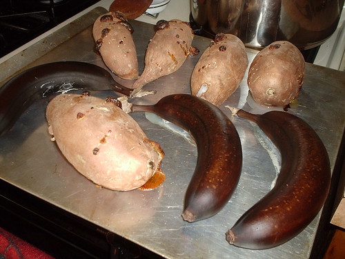 Sweet Potatoes with Bananas and Honey 1