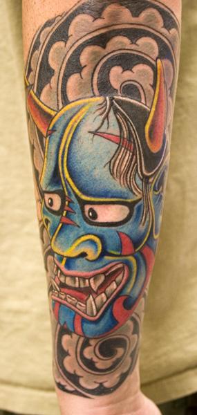 Alien ninja akuma the hannya mask: japanese hannya mask tattoo | flickr