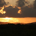 Ibiza - sunset over the hills