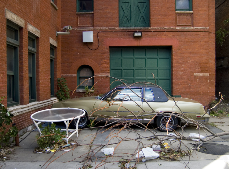 car and trash, crown heights