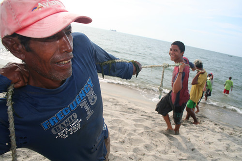 pescadores en Santa Marta