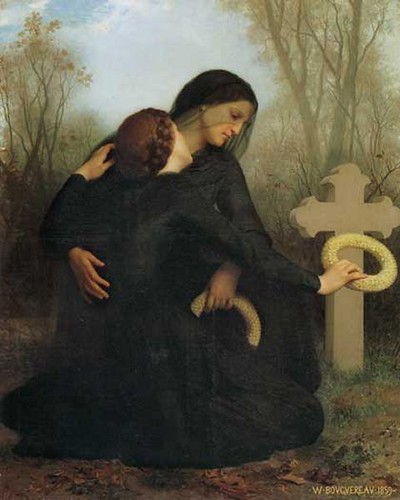 All Souls' Day William Bouguereau (French, 1825-1905)