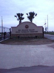 Rio Grande Valley State Veterans Cemetary Entrance