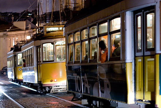 Three Trams / Too Passengers (horizontal)