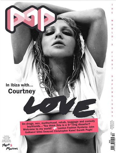 CORTNEY LOVE | MERT & MARCUS | POP MAGAZINE | DECEMBER 2006