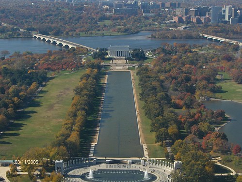 view from the washington monument