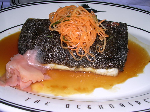 Black Cod with Orange Ginger Sauce