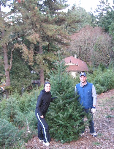Jan and John with the Tree