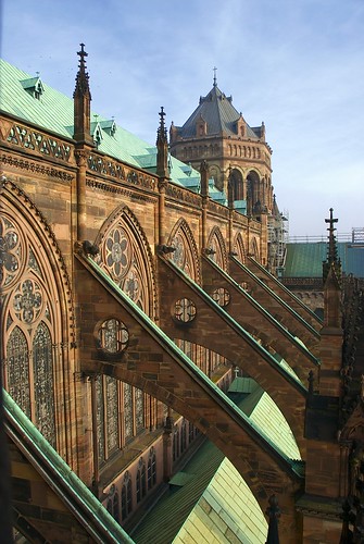Flying Buttresses of Strasbourg Cathedral