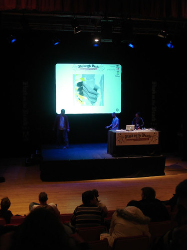 Tink on stage at FOTB