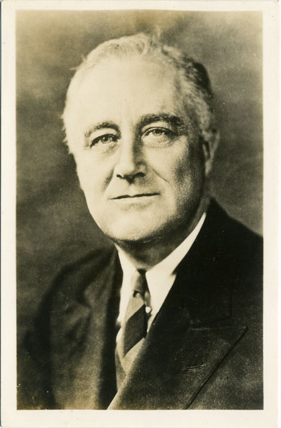Postcard:  Franklin D. Roosevelt
