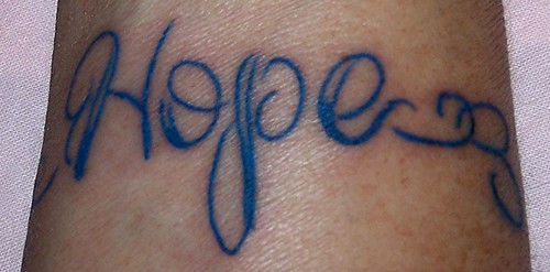 Uploaded by: pmsandvodka Tags: tattoo hope tattoos survivor survivors tatt 