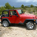 Ibiza - Off roading in the Jeep wrangler