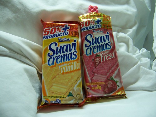 You must eat Suavi Creamas, they are good for you